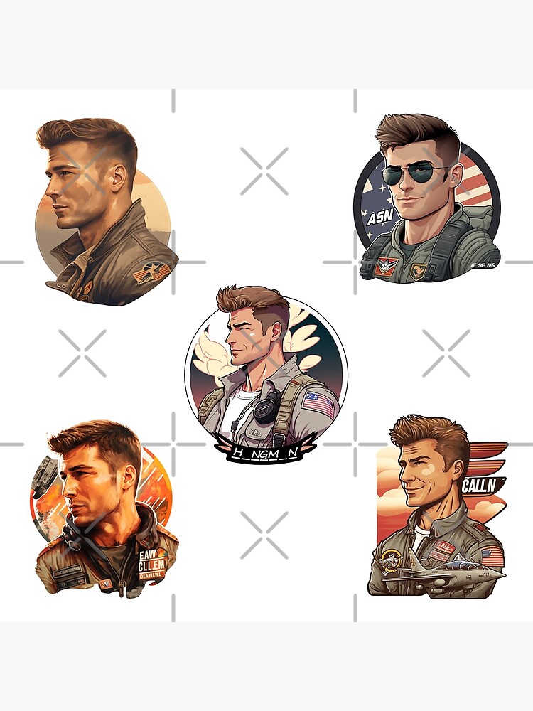 Jake Seresin The Hangman Top Gun Maverick Illustration 3 Art Print for  Sale by QuotesTeesStore