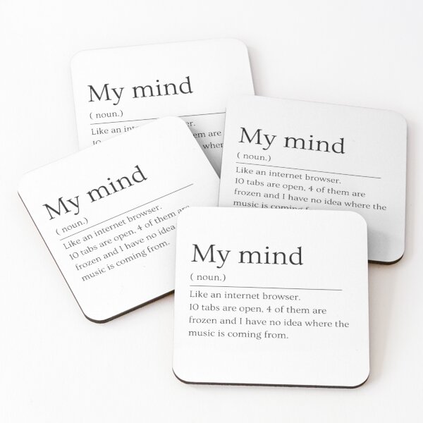Item preview, My mind | Dictionary Definition designed and sold by ED-TDesigns.