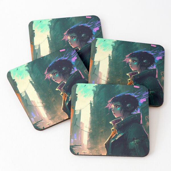 Item preview, Gothic Cyberpunk Girl designed and sold by rudekitten.