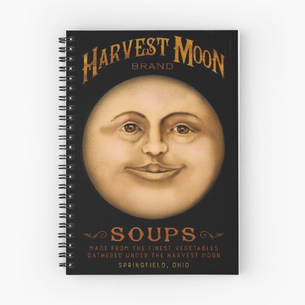 Item preview, Harvest Moon Soups vintage advertisement designed and sold by Glimmersmith.
