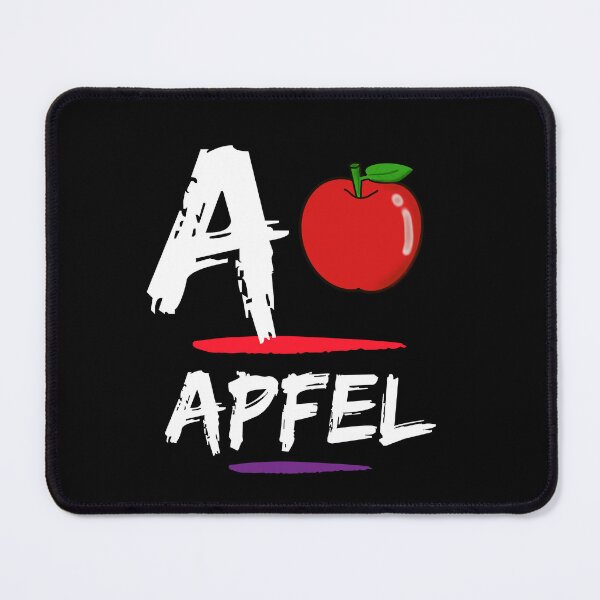 Item preview, A is for Apple - German designed and sold by BearLoveDesign.