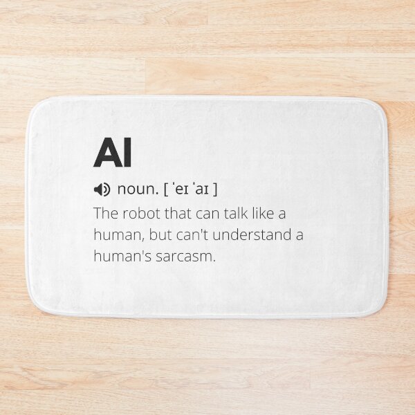 Item preview, Funny AI Definition, Artificial Intelligence designed and sold by Funny  Definition.