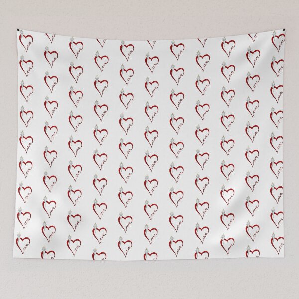 Item preview, Love Is All Around Angel & Red Heart  designed and sold by JAYNE TUNNEY.