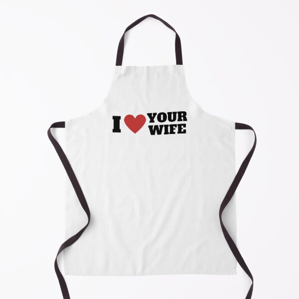 Item preview, I Love Your Wife Funny Bumper Sticker designed and sold by hyperfocusrach.