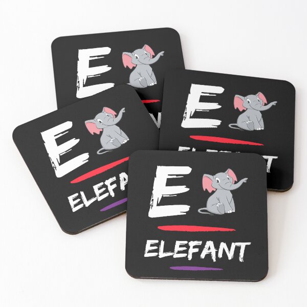 Item preview, E is for Elephant - German designed and sold by BearLoveDesign.