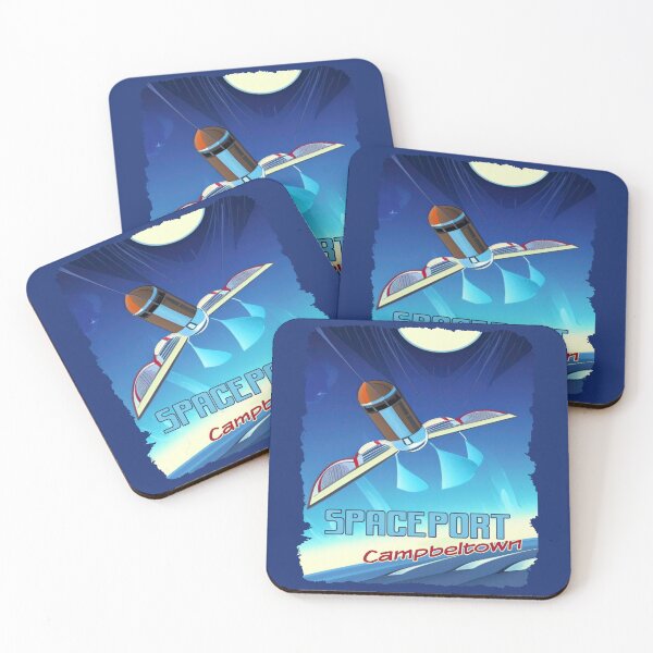 Item preview, Spaceport Campbeltown (#01) [Create a set!] designed and sold by SolidEarthArt.