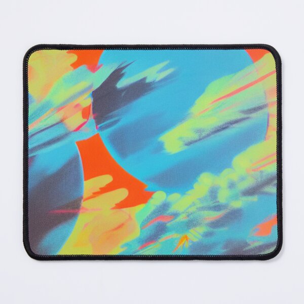 Item preview, Two Blue Moons in an Orange Sky designed and sold by Athena Milonas.