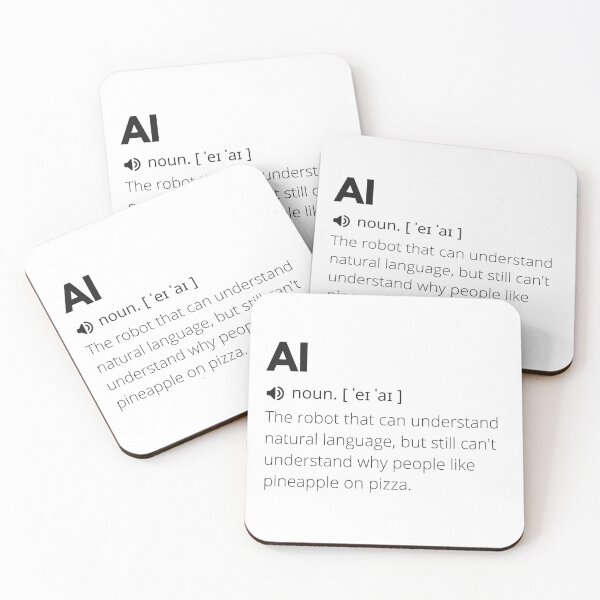 Item preview, Funny AI Definition, Artificial Intelligence designed and sold by Funny  Definition.