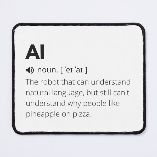 Item preview, Funny AI Definition, Artificial Intelligence designed and sold by Funny  Definition.