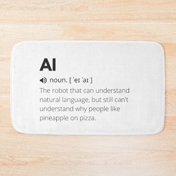 Item preview, Funny AI Definition, Artificial Intelligence designed and sold by Funny  Definition.