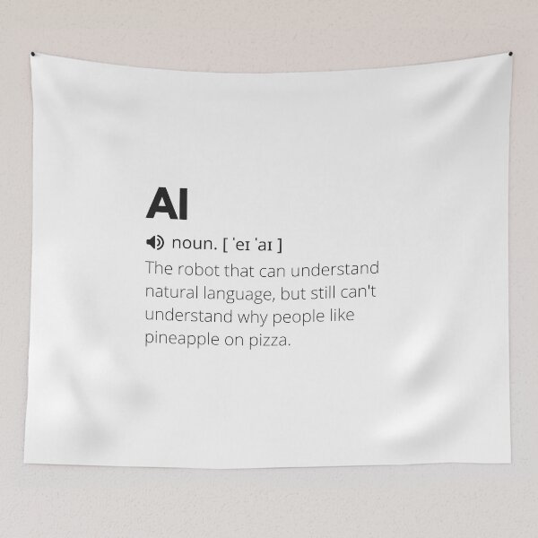 Item preview, Funny AI Definition, Artificial Intelligence designed and sold by Funny  Definition.