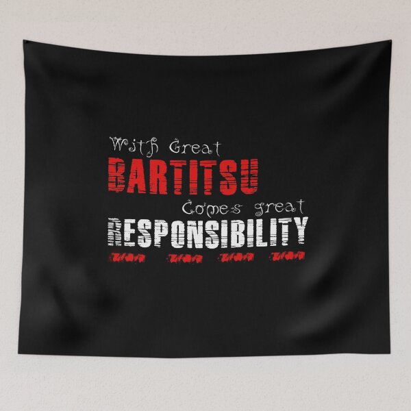 Item preview, With great Bartitsu comes great responsibility designed and sold by MartialArtsNerd.