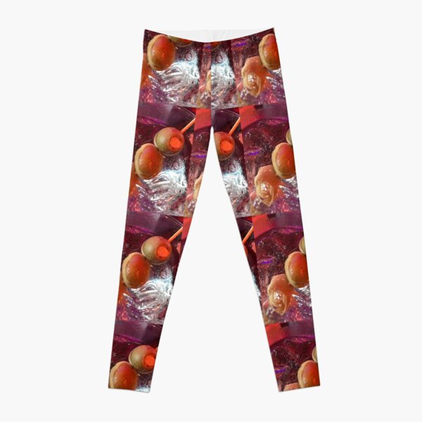 Martini Madness 1 by Tony DuPuis Leggings
