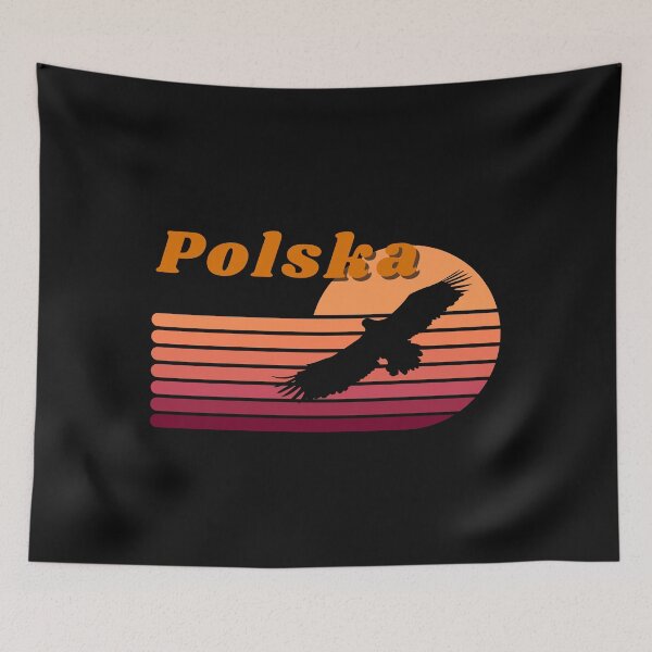 Artikelvorschau, Polen, Adler. Hochfliegender Adler, Freiheit, Unabhängigkeit. T-Shirt, Aufkleber. Polska, Koszulka-Adler, Naklejki. entworfen und verkauft von Rowbic.