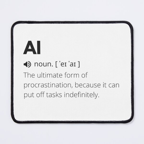 Item preview, Funny AI Definition, Artificial Intelligence designed and sold by Funny  Definition.