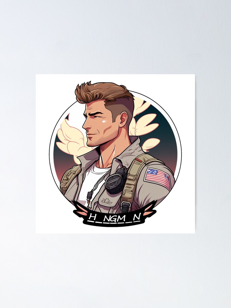 Jake Seresin The Hangman Top Gun Maverick | Sticker