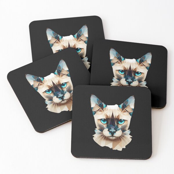 Item preview, Siamese Cat - The Abstract Collection designed and sold by FiveIntentions.