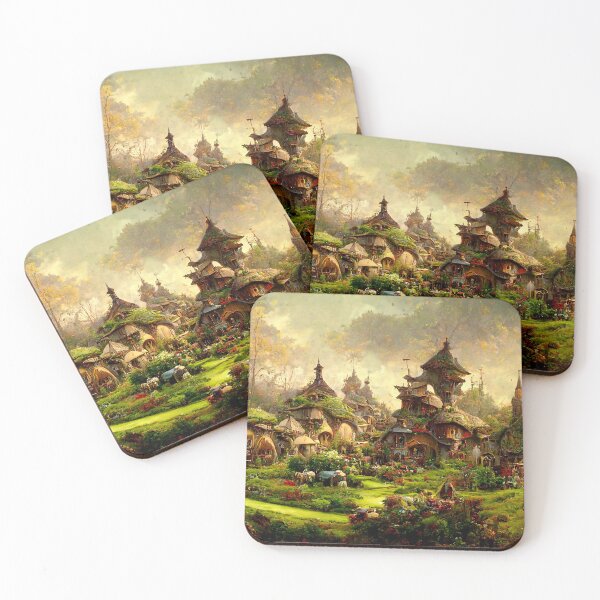 Item preview, Fantasy Village designed and sold by rudekitten.