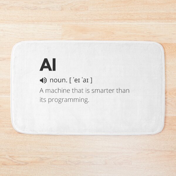 Item preview, Funny AI Definition, Artificial Intelligence designed and sold by Funny  Definition.