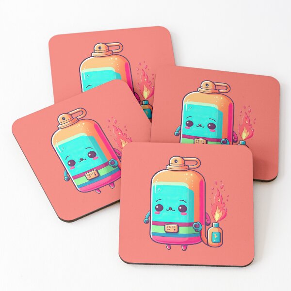 Item preview, Adorable BBQ Gas Canister Setting the Fire designed and sold by ultra-cute.