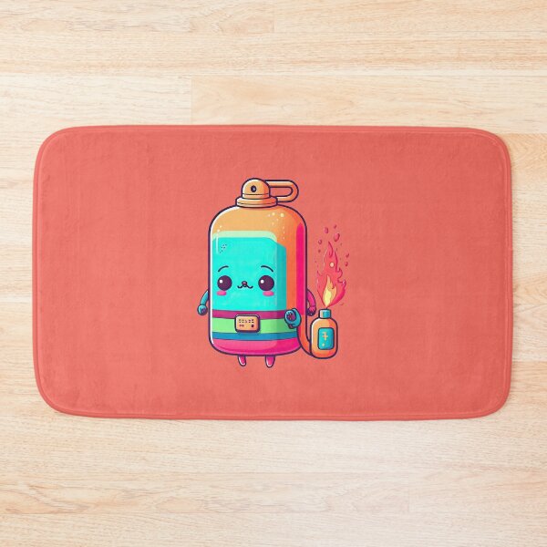 Item preview, Adorable BBQ Gas Canister Setting the Fire designed and sold by ultra-cute.