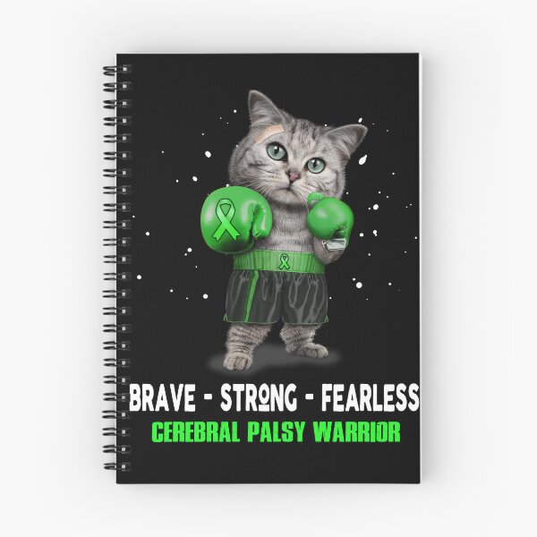 Item preview, Cerebral Palsy Warrior - BRAVE STRONG FEARLESS designed and sold by Berriosly.