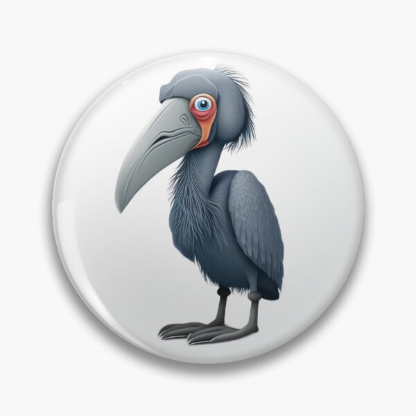 Item preview, Serious Shoebill designed and sold by BinormalStuidos.