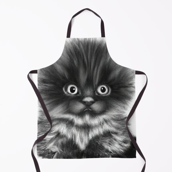 Item preview, Cat Kitten Cute Black and White Drawing designed and sold by phillipbooth.