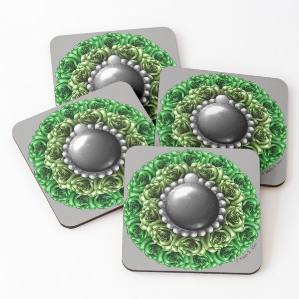 Item preview, Pride Rosette - Aromantic designed and sold by Make-It-Mico.