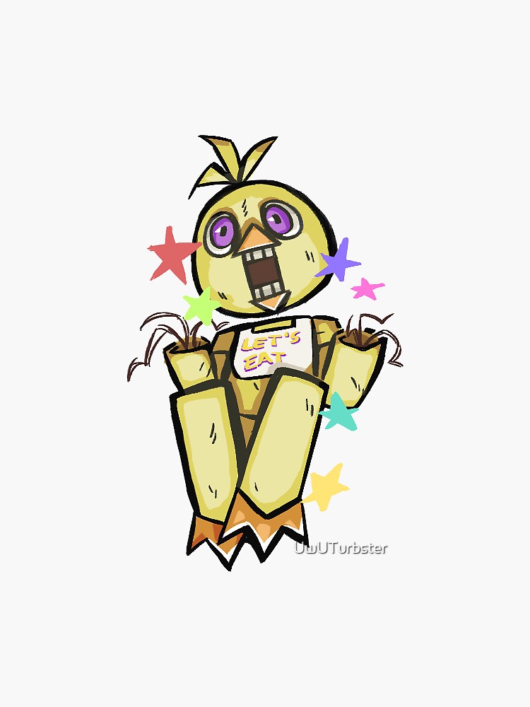 fnaf withered chica | Art Board Print