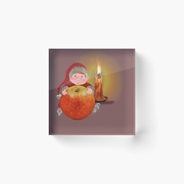 Item preview, Elim, holding an apple designed and sold by Snaret.