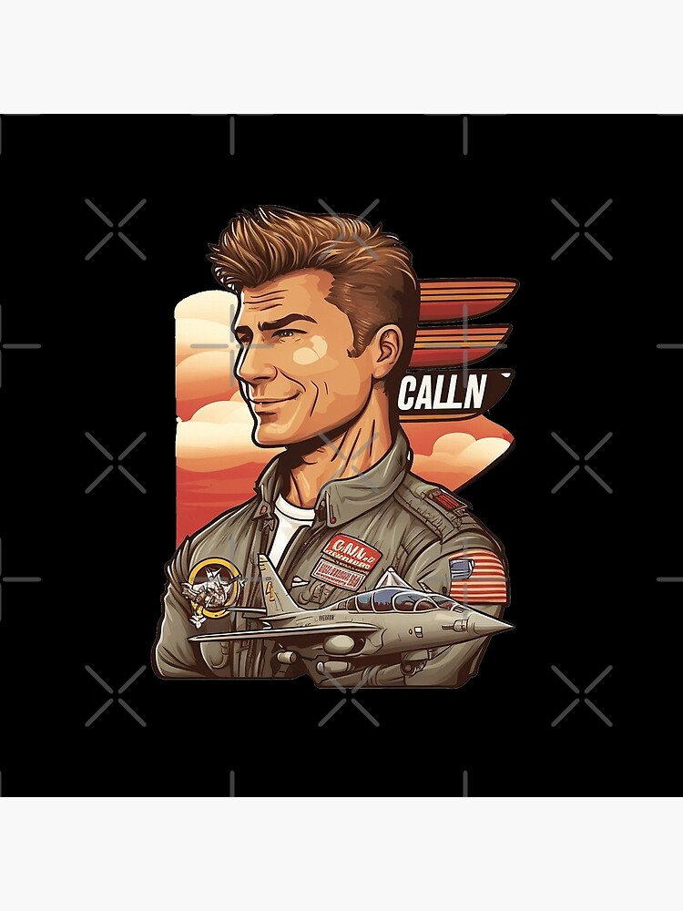 Jake Seresin The Hangman Top Gun Maverick Illustration 3 Art Print for  Sale by QuotesTeesStore