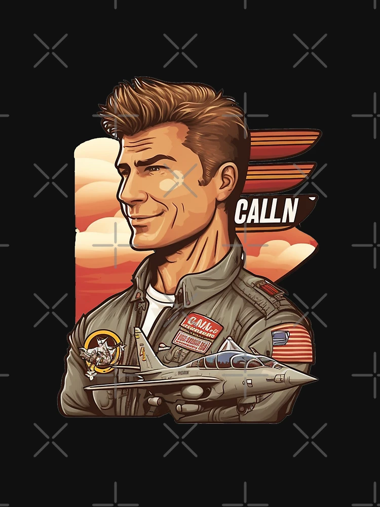 Jake Seresin The Hangman Top Gun Maverick Cartoon 3 Kids T-Shirt for Sale  by QuotesTeesStore