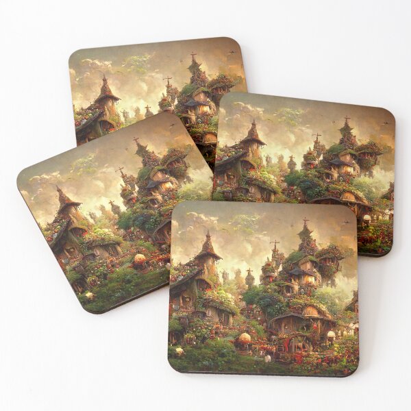 Item preview, Fantasy Village designed and sold by rudekitten.