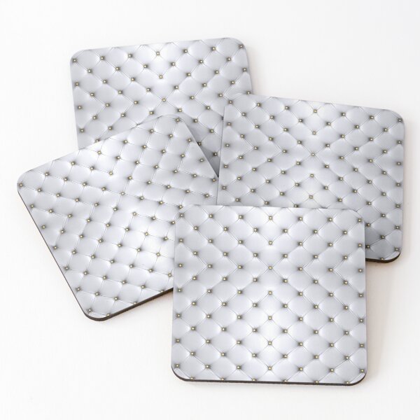 Item preview, Tufted Glam Collection -  Satin Silver  designed and sold by katherinelent.