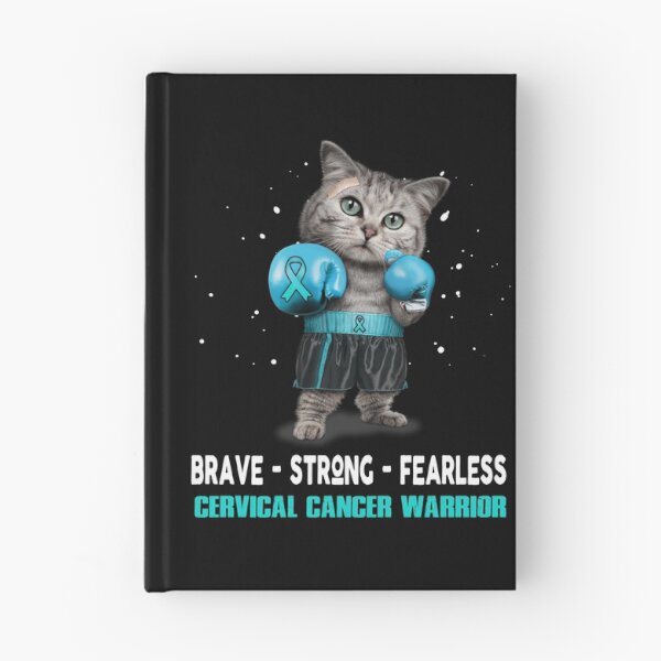 Item preview, Cervical Cancer Warrior - BRAVE STRONG FEARLESS designed and sold by Berriosly.