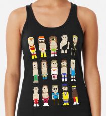 8-Bit Wrestlers! Racerback Tank Top