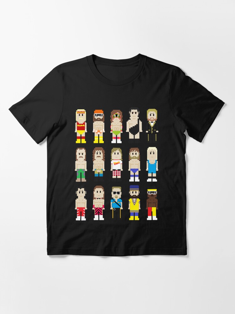 Alternate view of 8-Bit Wrestlers! Essential T-Shirt