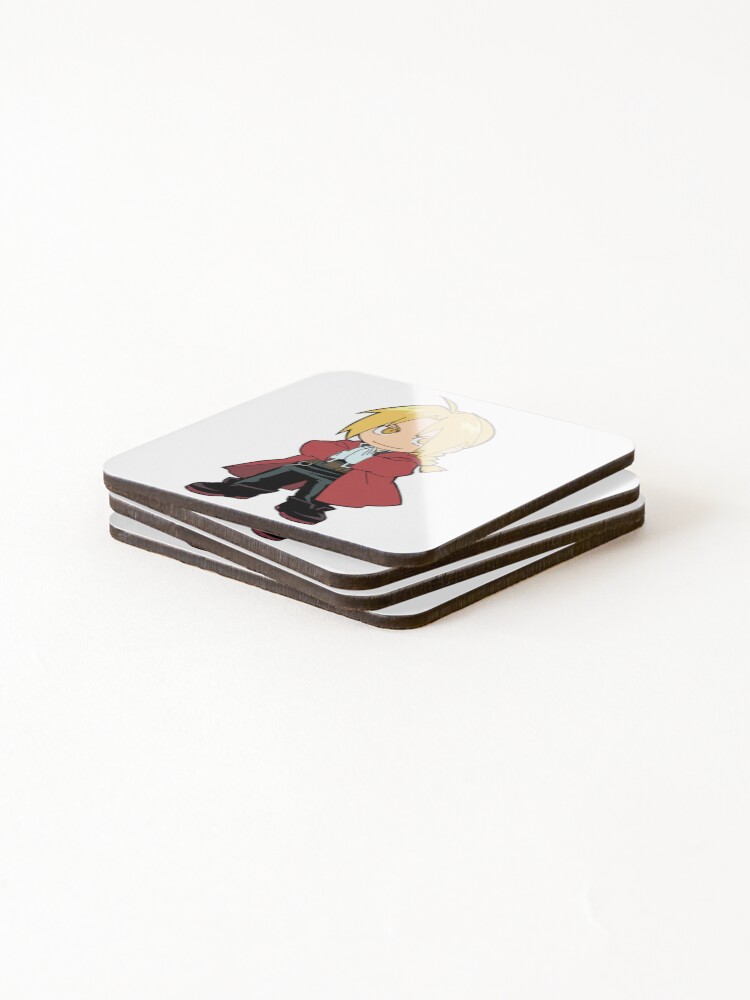 Thumbnail 4 of 5, Coasters (Set of 4), Chibi Ed designed and sold by Rankeaocm.