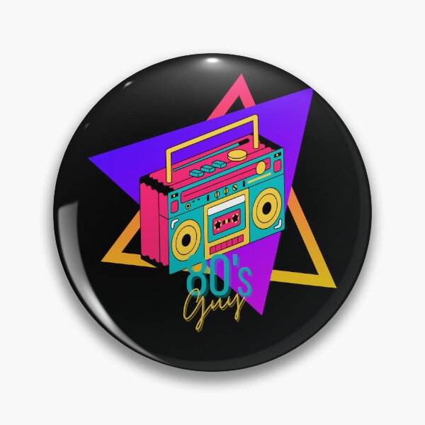 Item preview, Cool 80s retro radio with font designed and sold by ColorCube1.