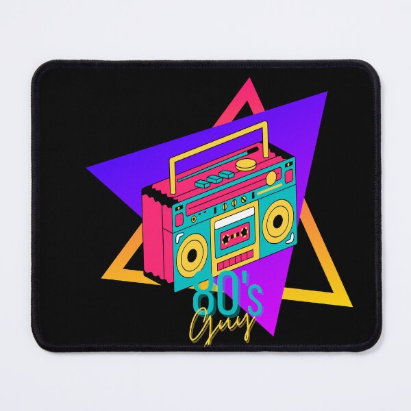 Item preview, Cool 80s retro radio with font designed and sold by ColorCube1.