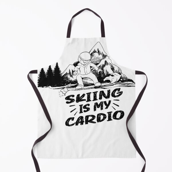 Item preview, Funny Skiing Quotes,Skiing Is My Cardio,Cool Skiing designed and sold by onemood.