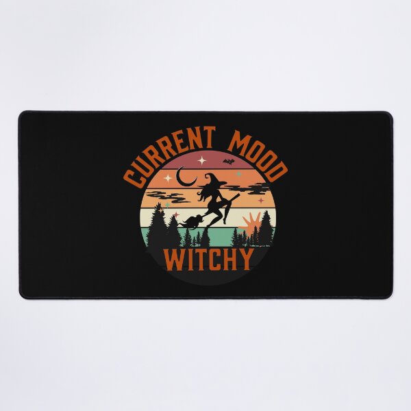 Item preview, Current Mood Witchy Spooky Sexy Witch Halloween Orange designed and sold by DreamSwiftly.