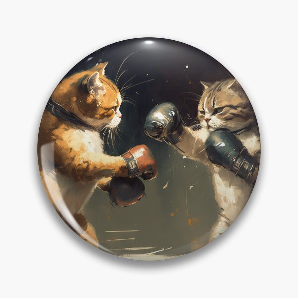 Artikelvorschau, Boxende Katzen entworfen und verkauft von BeerDragons.