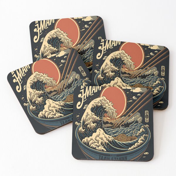 Item preview, Kanagawa's Noodle Conquest designed and sold by HajliStore.