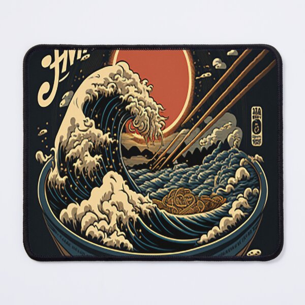 Item preview, Kanagawa's Noodle Conquest designed and sold by HajliStore.