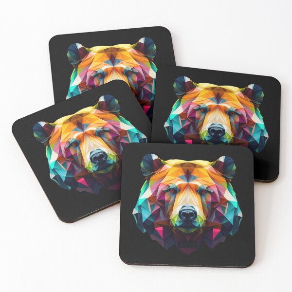 Item preview, Bear - The Abstract Collection designed and sold by FiveIntentions.