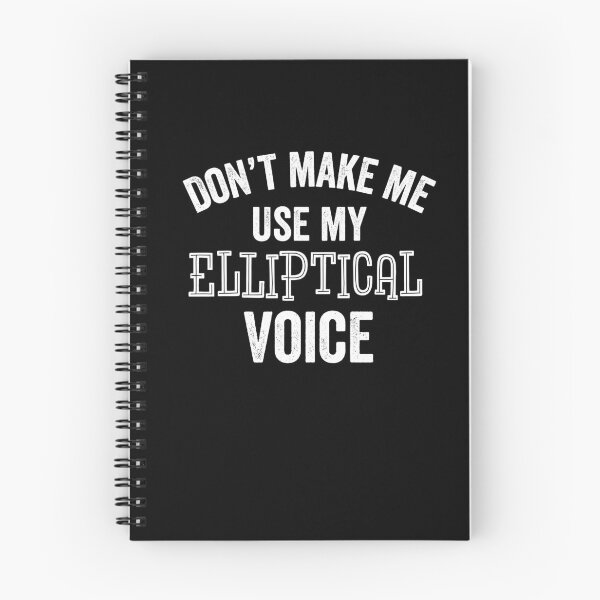 Item preview, Funny Elliptical Voice Workout Exercise Sarcastic Gift designed and sold by carlhunt99.