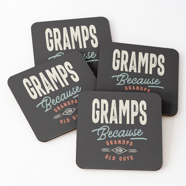 Item preview, Gramps Because Grandpa is For Old Guys - Grandpa designed and sold by cidolopez.
