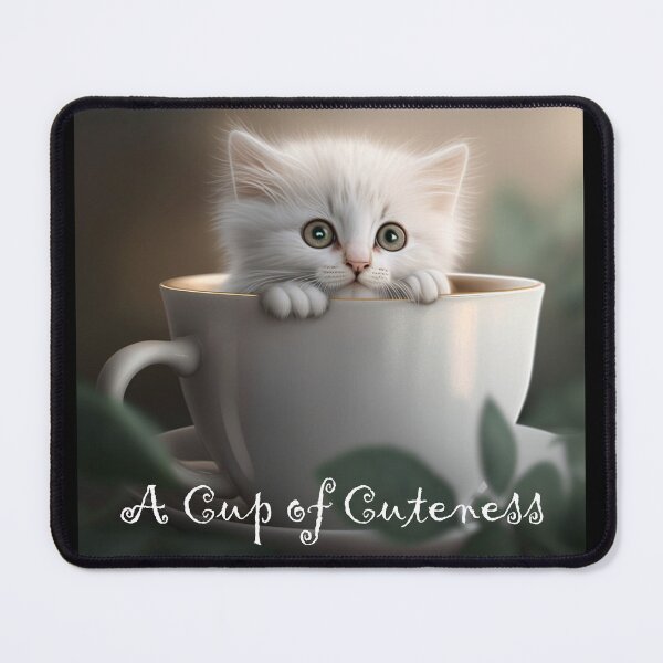 Item preview, Kitten in a Cup designed and sold by JEMILLERDESIGNS.